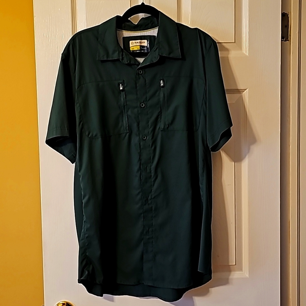 Magellan men's green shirt L